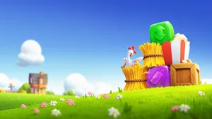 Hay Day Pop Farm Puzzle Wallpaper