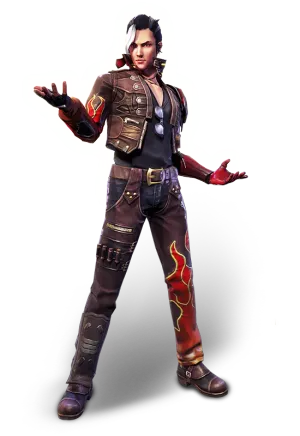 Hayato As Free Fire Character Wallpaper