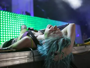 Hayley Williams At Reading Festival 2014 Wallpaper