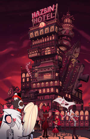 Hazbin Hotel Castand Hotel Wallpaper