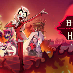 Hazbin_ Hotel_ Charlie_and_ Vaggie_ Artwork Wallpaper