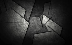 Hd Abstract Dark Gray Tiles Wallpaper