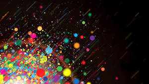 Hd Abstract Multicolor Circles Wallpaper