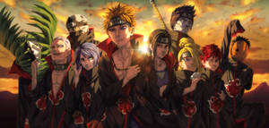 Hd Anime Akatsuki Family Wallpaper