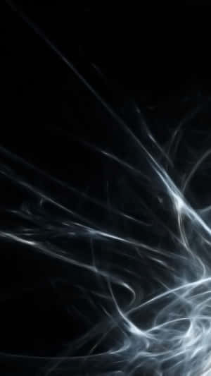 Hd Black Smoke Abstract Phone Wallpaper