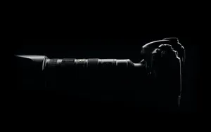 Hd Camera Black Background Wallpaper