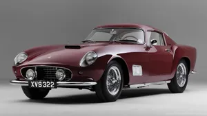 Hd Dark Purple Car In Studio Wallpaper