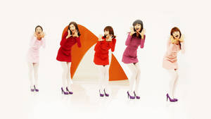 Hd Girls' Generation Hahaha Pose Wallpaper
