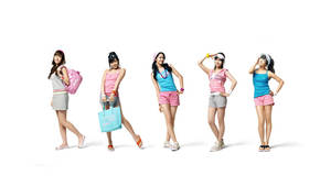 Hd Girls' Generation Summer Outfit Wallpaper