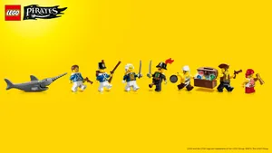 Hd Lego Pirates Pack Characters Wallpaper