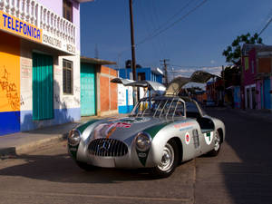 Hd Mercedes Vintage Carrera Panamericana Model Wallpaper