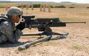 Hd Military Heavy Machine Gun Wallpaper