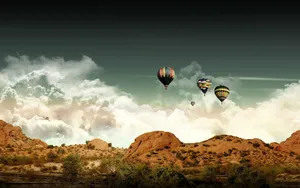 Hd Nature Hot Air Balloons Wallpaper