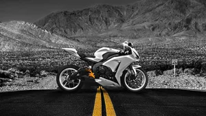 Hd Silver Black Motorcycle Wallpaper