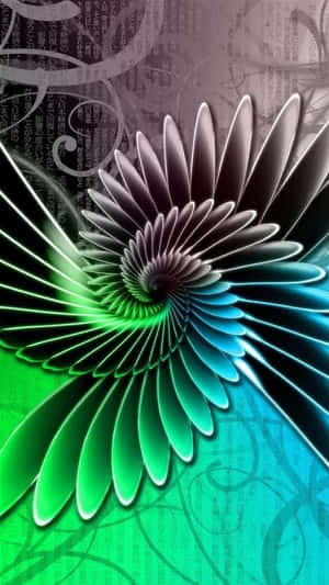 Hd Spiral Abstract Phone Wallpaper