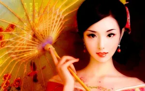 Hd Women In Kimono Wallpaper