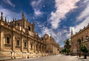 Hdr Photo Of Seville Cathedral Wallpaper