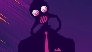 Head-to-head With Fortnite's Purple Character Wallpaper