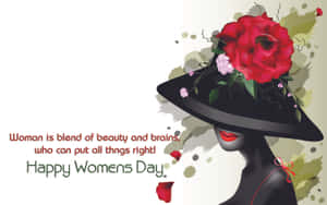 Health Beauty Happy Womens Day Wallpaper