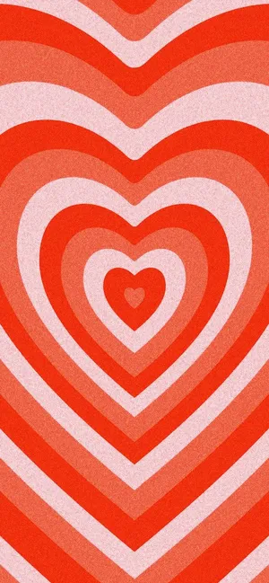 Heart Aesthetic Layers Wallpaper