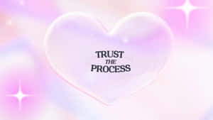 Heart Aura Inspirational Message Wallpaper