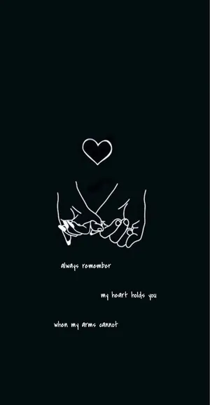 Heart Holding Love Aesthetic.jpg Wallpaper