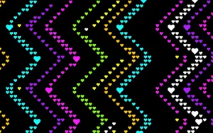 Heart Pattern Background Wallpaper