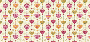 Heart Pattern Wallpaper Wallpaper