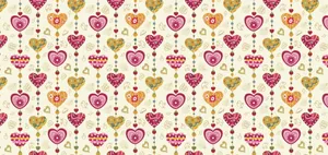 Heart Pattern Wallpaper Wallpaper