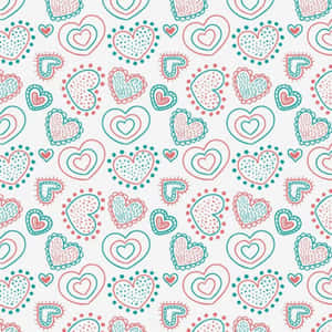 Heart Pattern Wallpaper Wallpaper