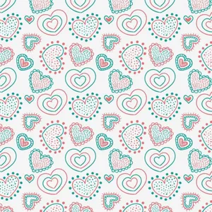 Heart Pattern Wallpaper Wallpaper