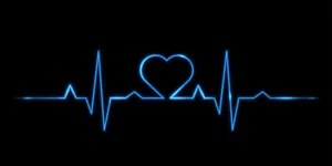 Heart Rate Line Dark Heart Wallpaper