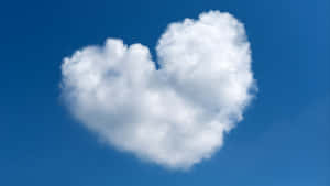Heart Shaped Cloud Formation Wallpaper