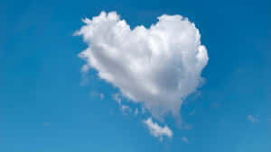 Heart Shaped Cloud Formation Wallpaper