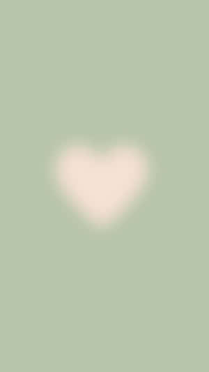 Heart Shaped Light Glow Wallpaper