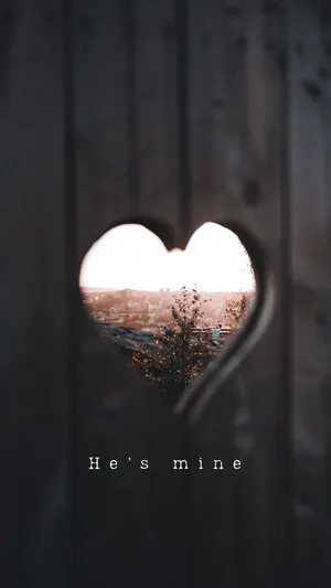 Heart Shaped Love View Wallpaper