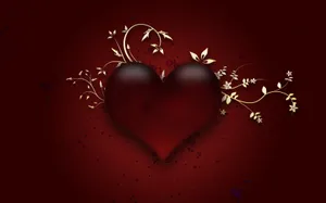 “heart The Color Of Love” Wallpaper