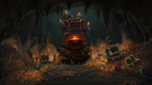 Hearthstone Catacombs Treasures 2560 X 1440 Wallpaper