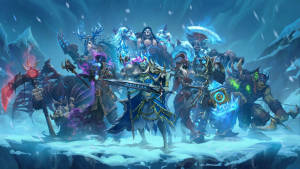 Hearthstone Death Knight 2560 X 1440 Wallpaper