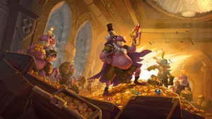 Hearthstone King Togwaggle 2560 X 1440 Wallpaper