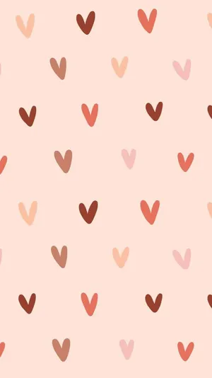 Hearts Girly Iphone Wallpaper