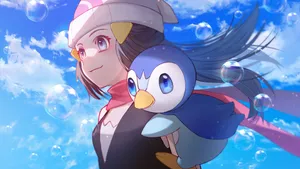 Heartwarming Akari Pokemon Pfp Wallpaper