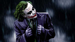 Heath Ledger As The Joker In Christopher Nolan’s The Dark Knight Wallpaper