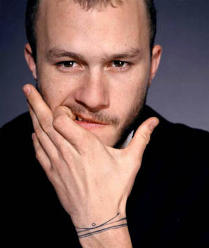 Heath Ledger Cool Portrait Wallpaper