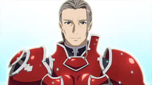 Heathcliff, The Hero Of Sword Art Online, In Full Battle Armor Wallpaper