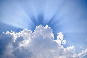 Heavenly Funeral Clouds Wallpaper