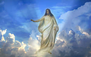 Heavenly Perspective Of Jesus Christ Wallpaper