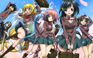 Heavens Lost Property Explicit Art Style Wallpaper