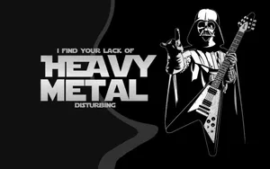 Heavy Metal Darth Vader [wallpaper] Wallpaper