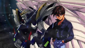 Heero Yuy - Gundam Wing's Skilled Pilot Wallpaper